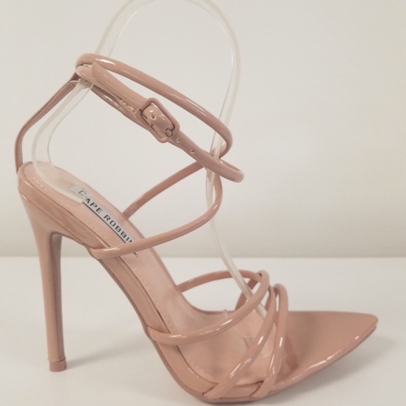 Strappy Red Sandal - Picture 7 of 8